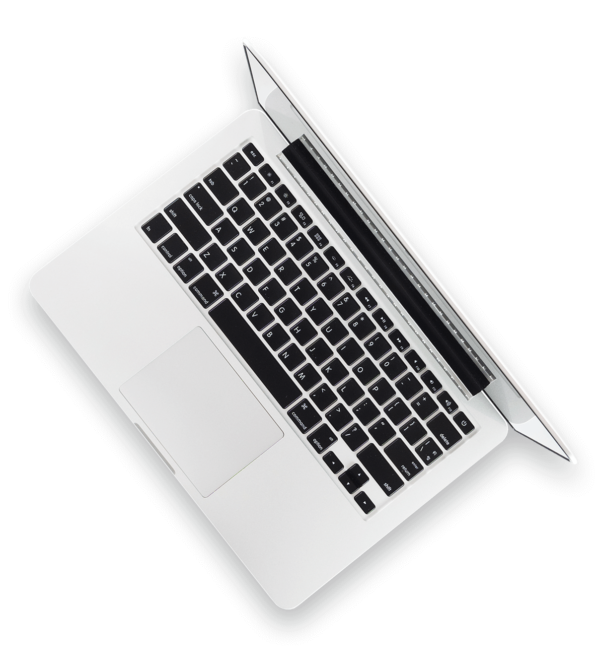 Laptop Top Portable View HD Image Free PNG Image