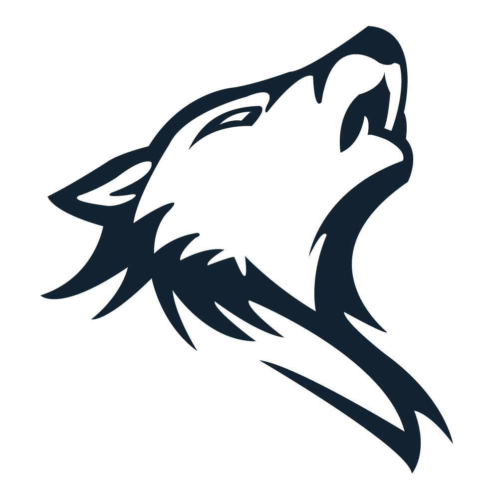 Art Of Arctic Lone Computer Wolf Prey PNG Image