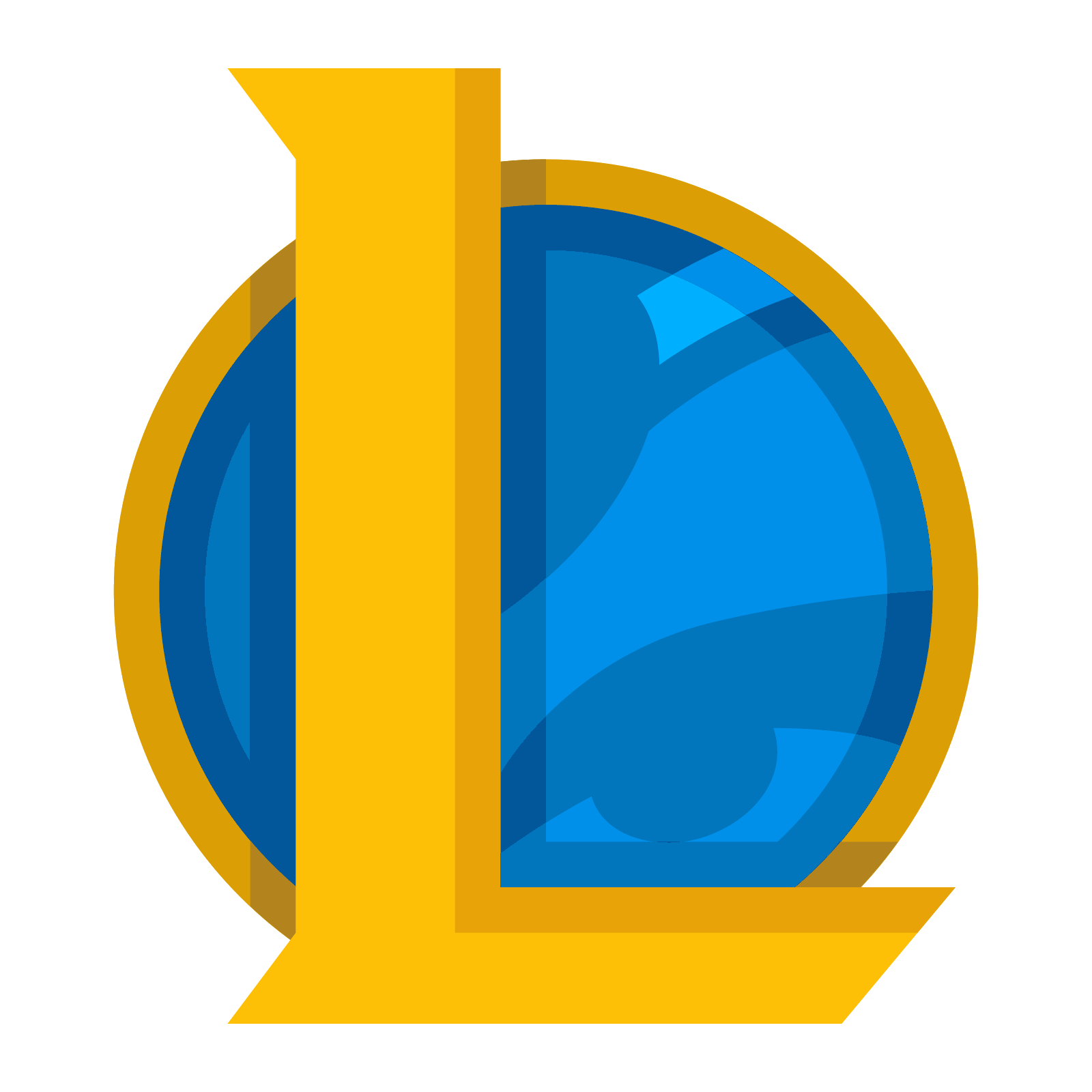 Blue League Legends Icons Of Symbol Garena PNG Image