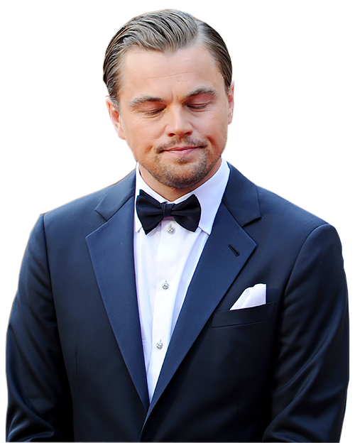 Leonardo Dicaprio Transparent Background PNG Image