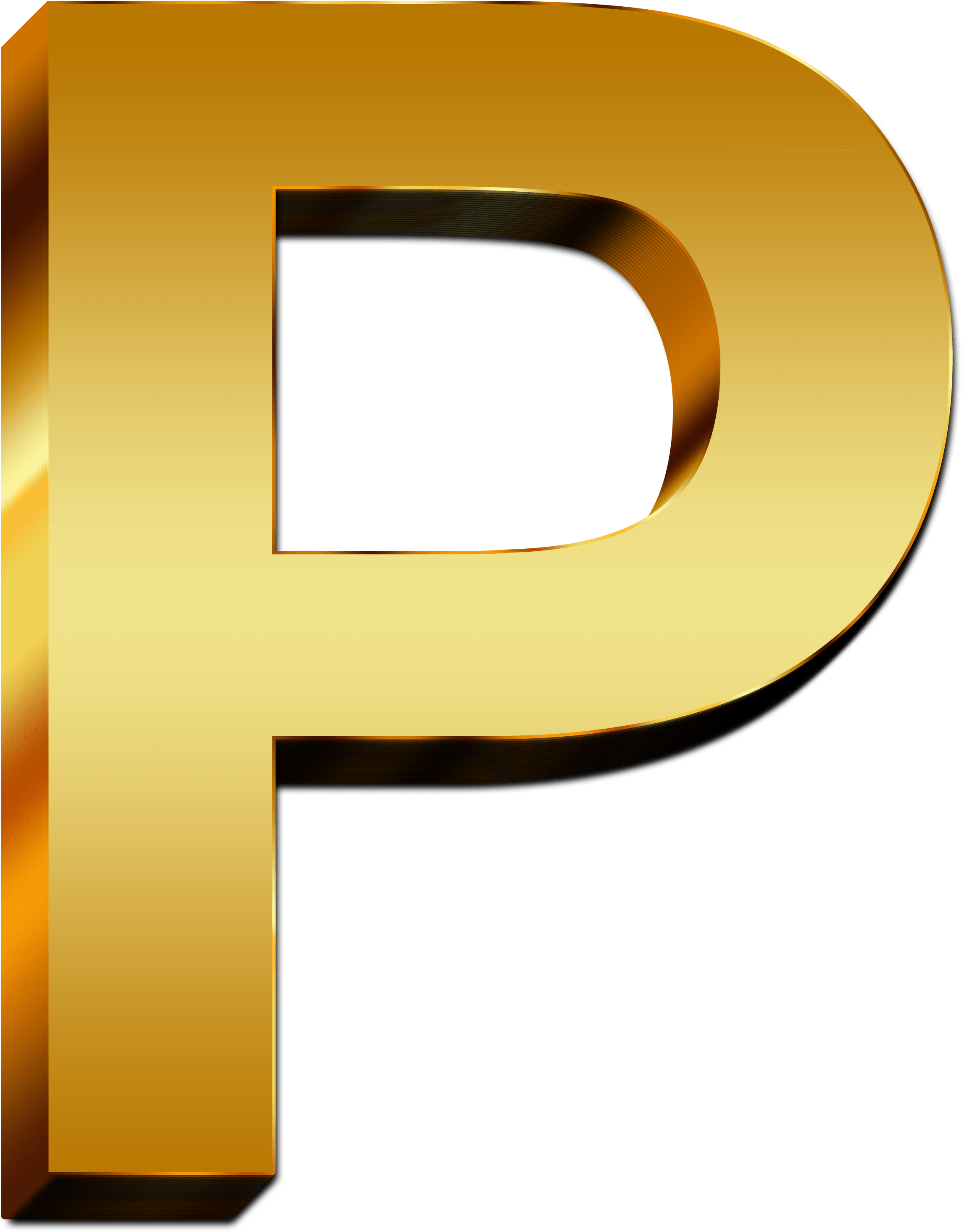 Alphabet Gold Free Download PNG HQ PNG Image