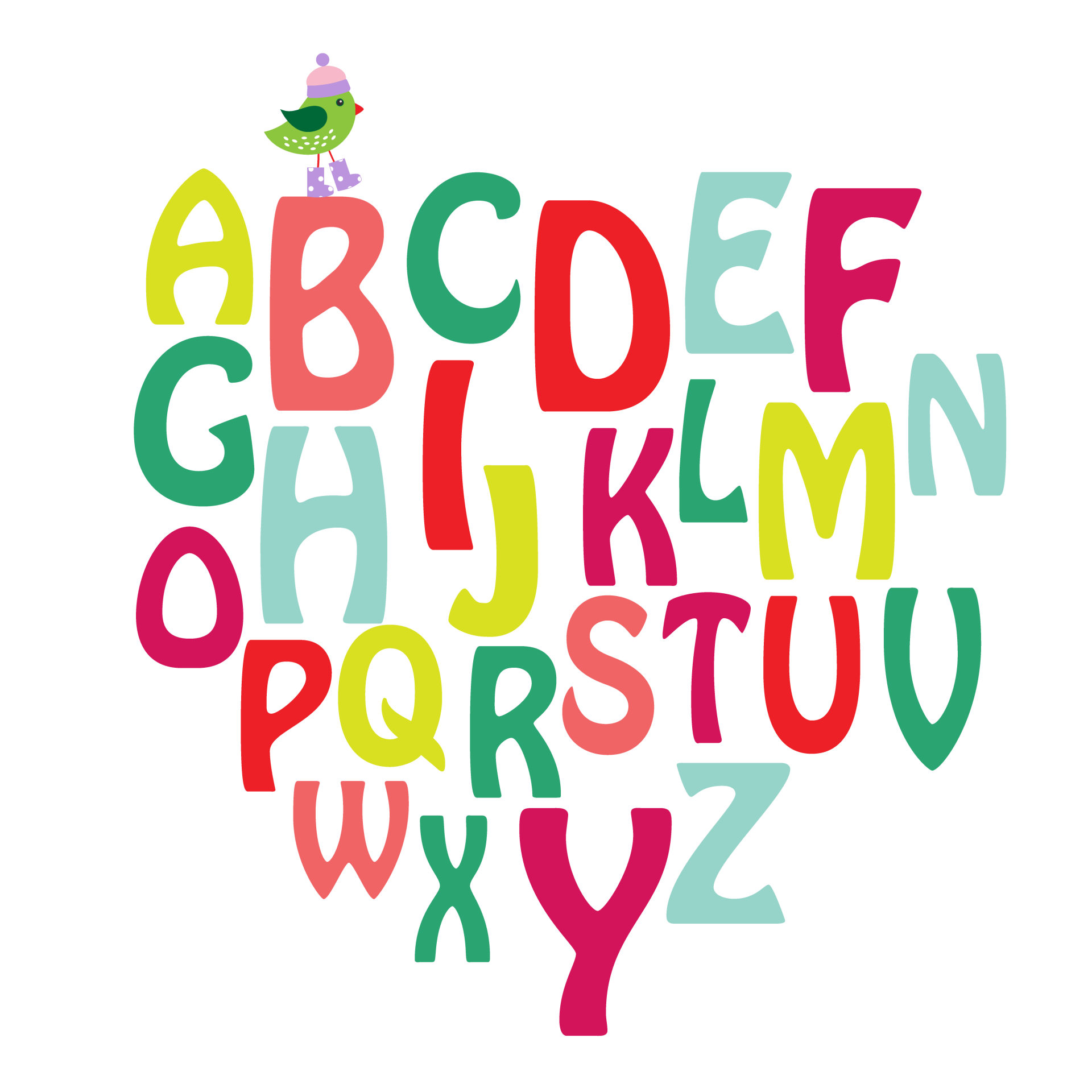 A To Z Pic Alphabet PNG Image