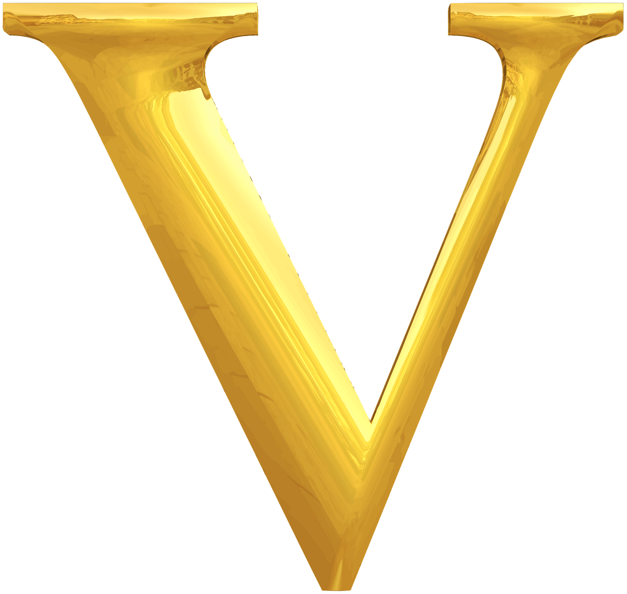 Picture Letter V Free Transparent Image HD PNG Image