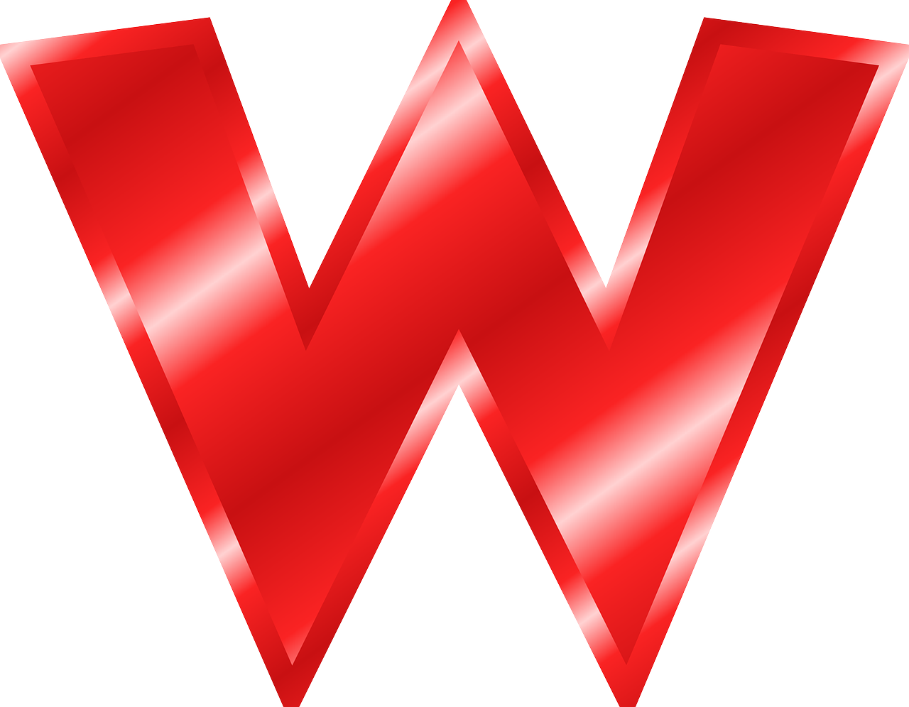 Letter W PNG Image High Quality PNG Image