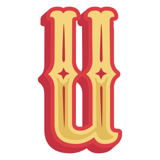 U Letter PNG Download Free PNG Image