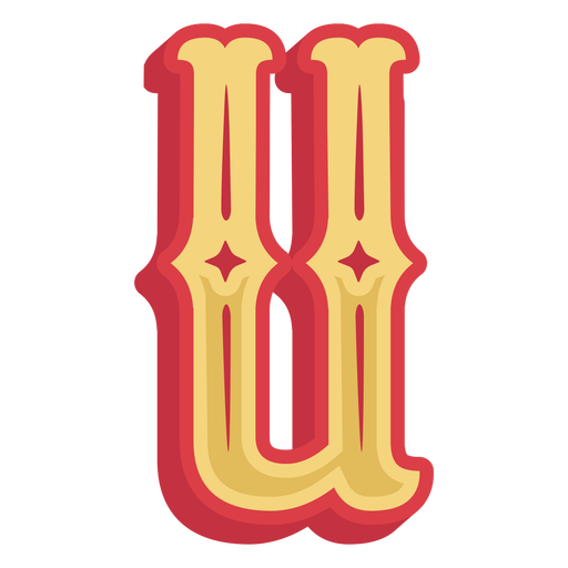 U Letter PNG Download Free PNG Image