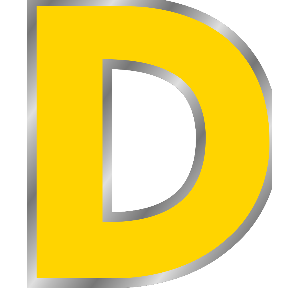 D Letter Free Download PNG HD PNG Image