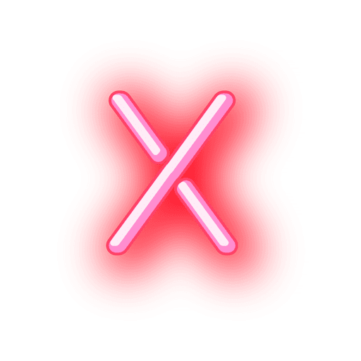 X Letter Free Clipart HD PNG Image