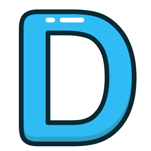 D Letter Free Photo PNG Image