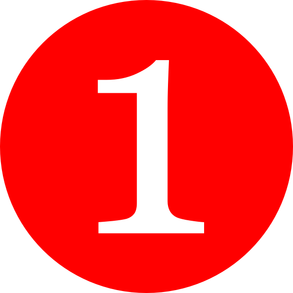 1 Digit Number Download Free Image PNG Image