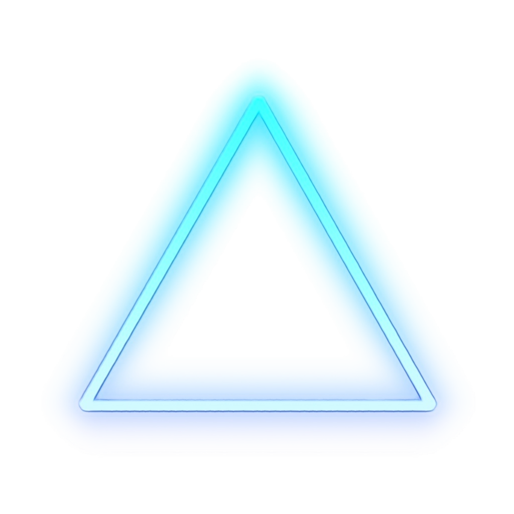 Light Triangle Effect Glow Download HQ PNG Image