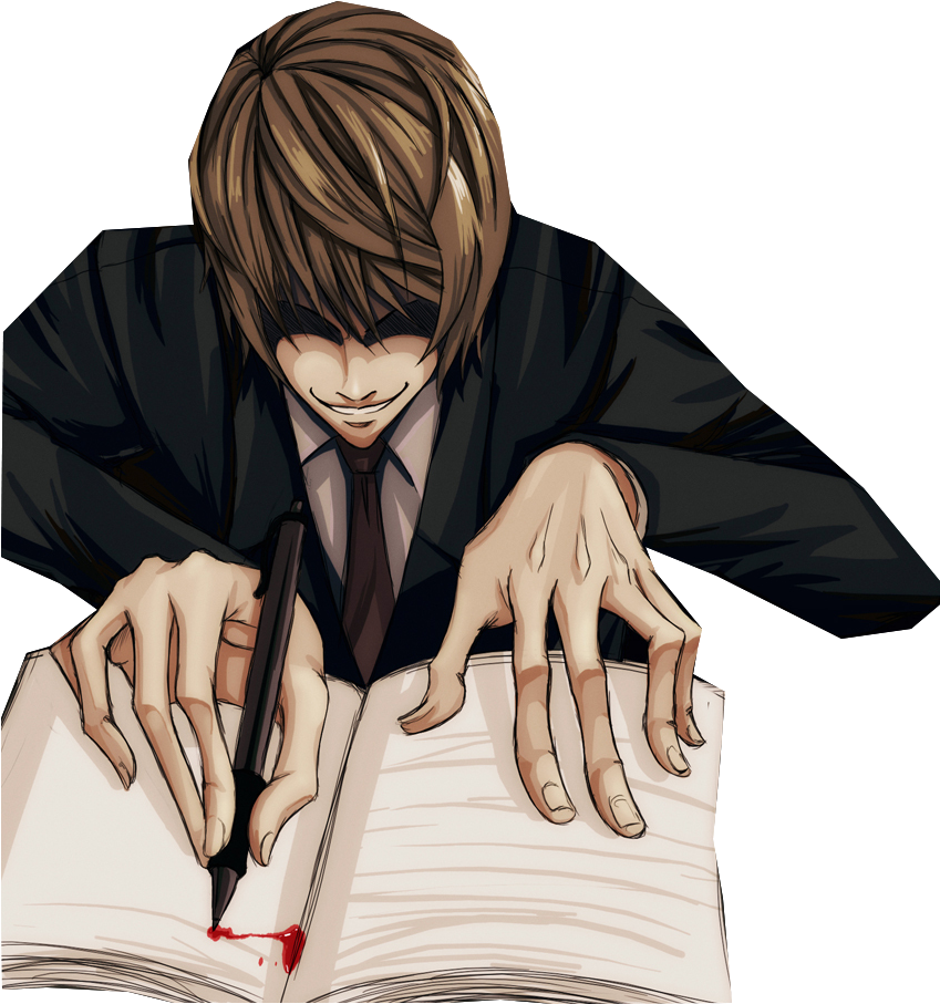 Light Anime Yagami Free Download Image PNG Image