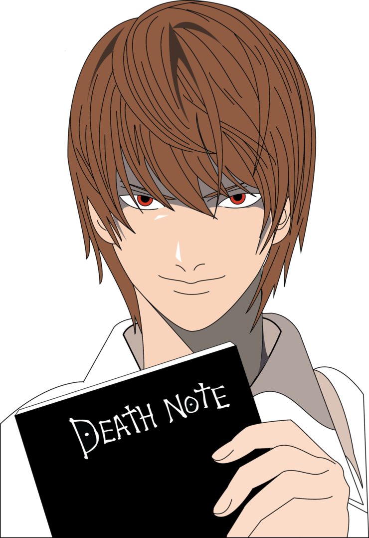 Note Light Death Yagami Free HQ Image PNG Image