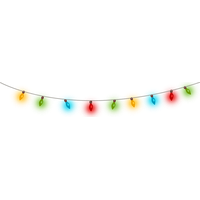 Light Garland PNG File HD
