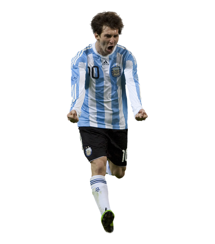 Lionel Messi Clipart PNG Image
