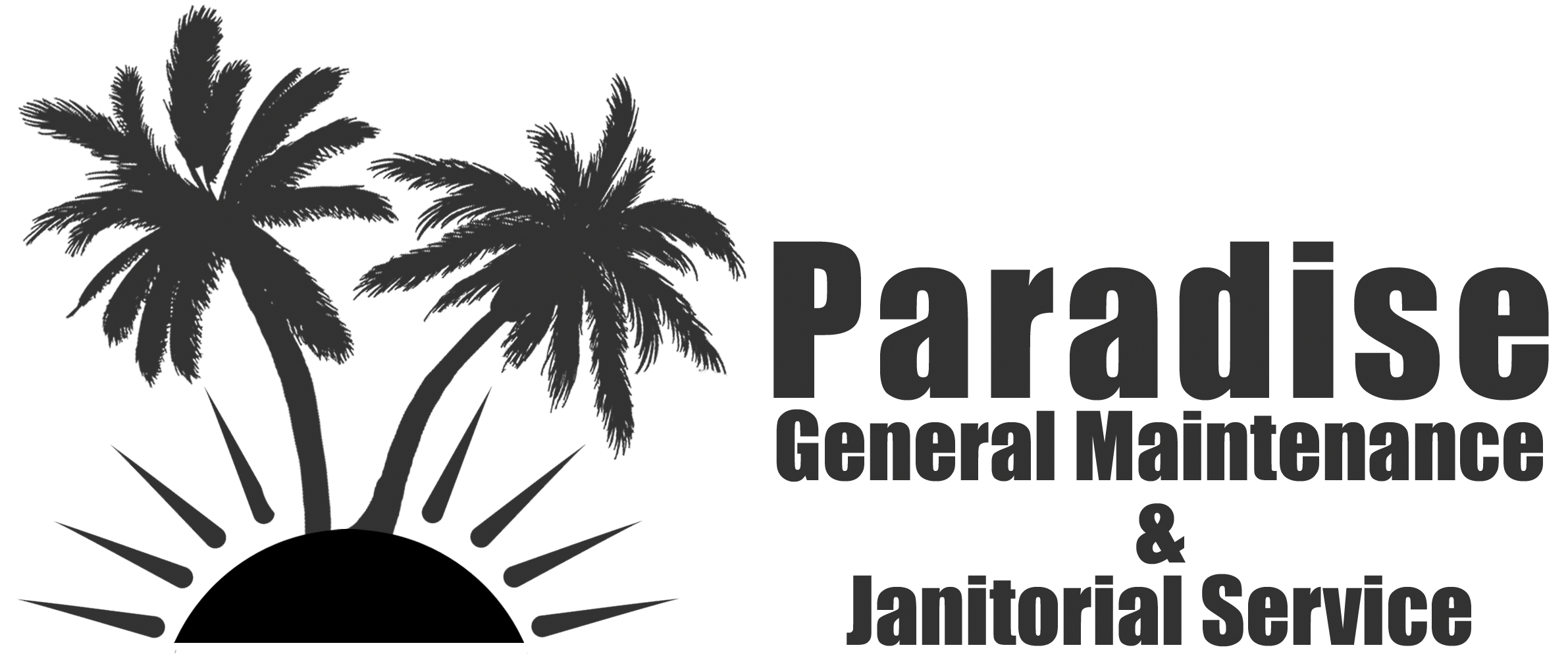 Brand Trees Palm Paradise Services Logo Font PNG Image