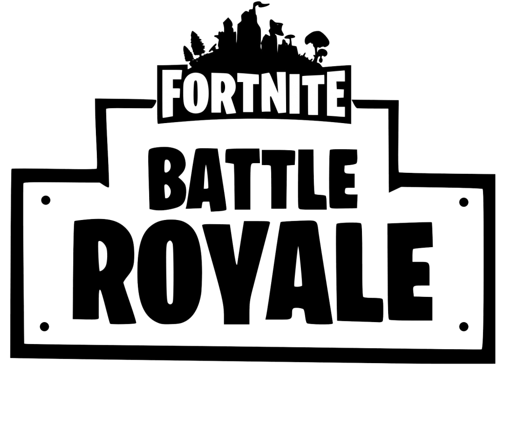 Download Text Royale Black Fortnite Battle Logo HQ PNG Image | FreePNGImg