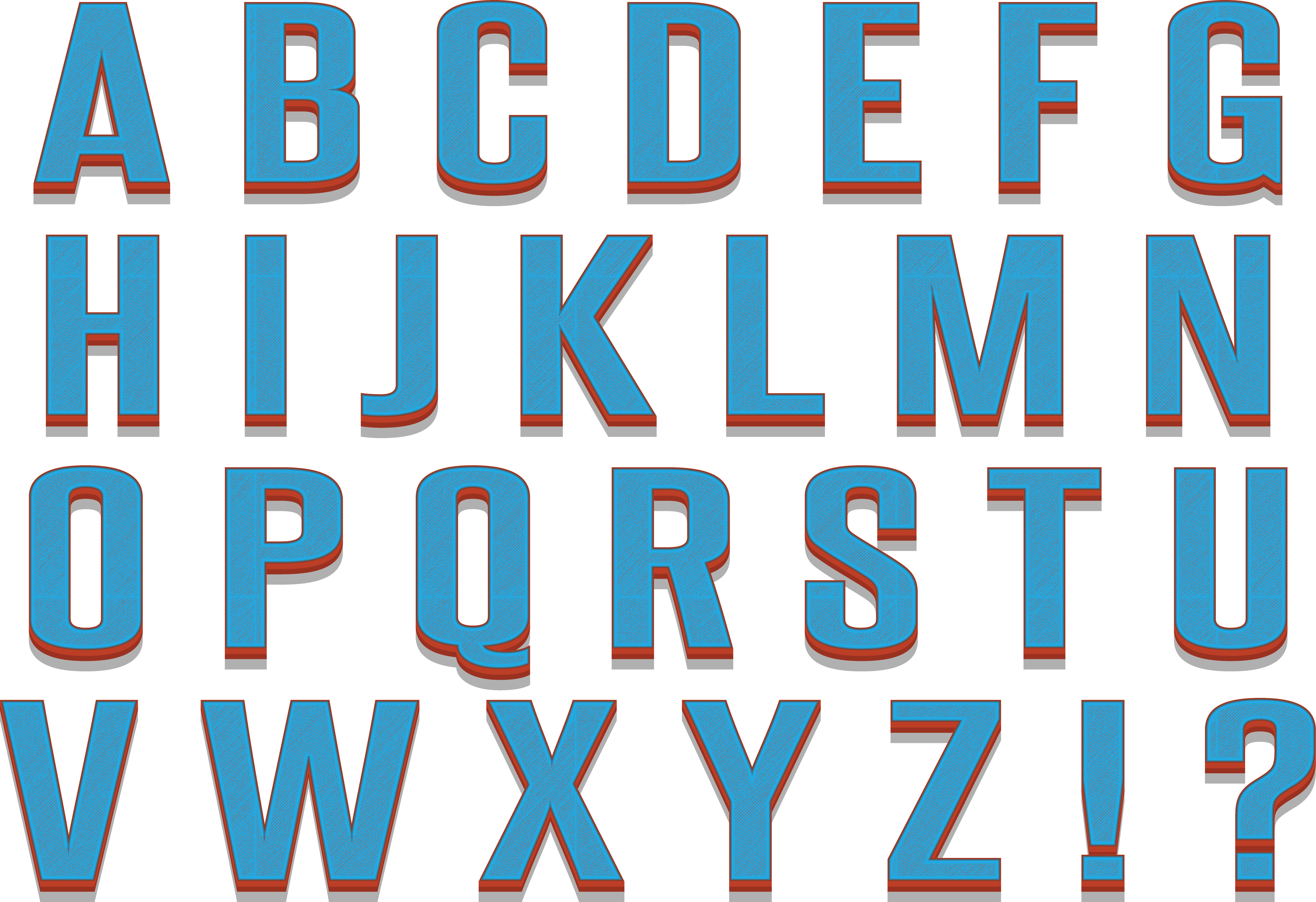 Blue Alphabet Photography Product Letter PNG Free Photo PNG Image