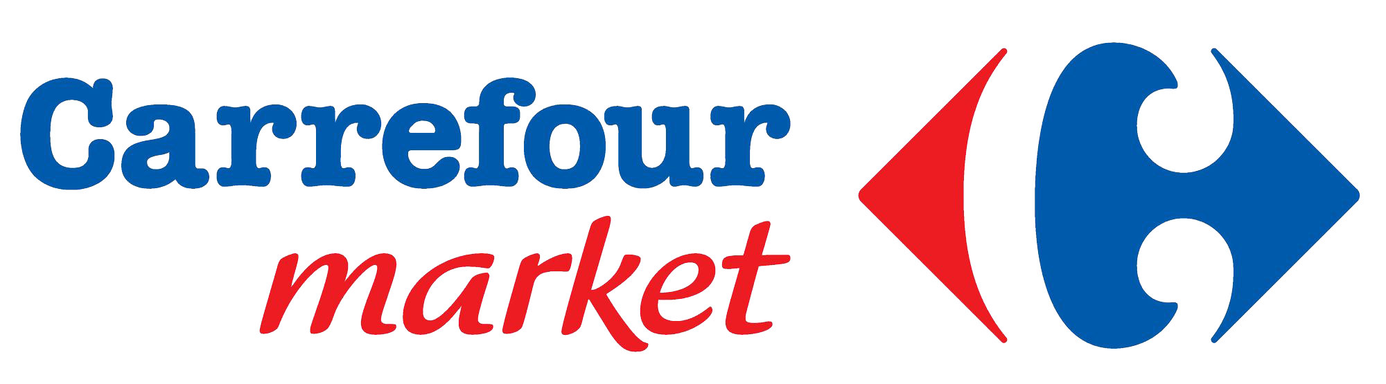 Blue Logo Brand Carrefour Text PNG Image High Quality PNG Image
