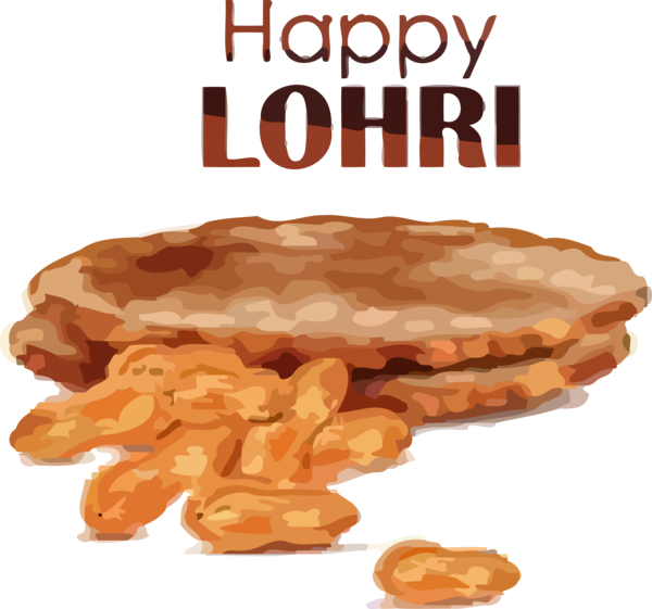 Lohri Food Dish Cuisine For Happy Day 2020 PNG Image