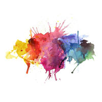 Watercolor Pic Texture PNG Free Photo