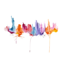 Watercolor Texture PNG File HD