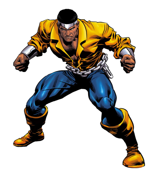 Luke Cage Characters Free Clipart HD PNG Image