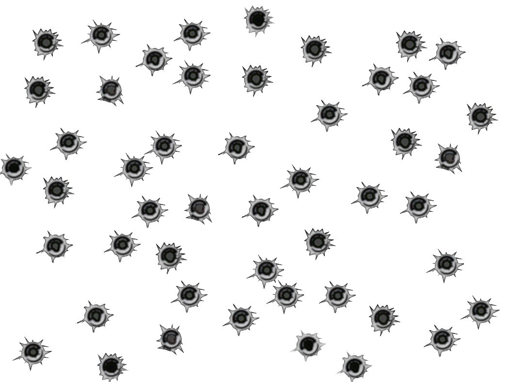 Bullet Holes Picture Free HQ Image PNG Image
