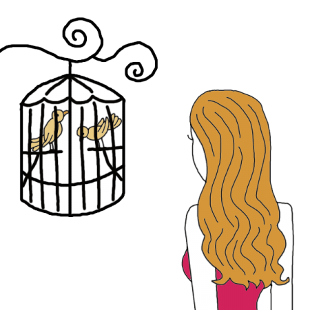 Caged Bird Free Clipart HD PNG Image