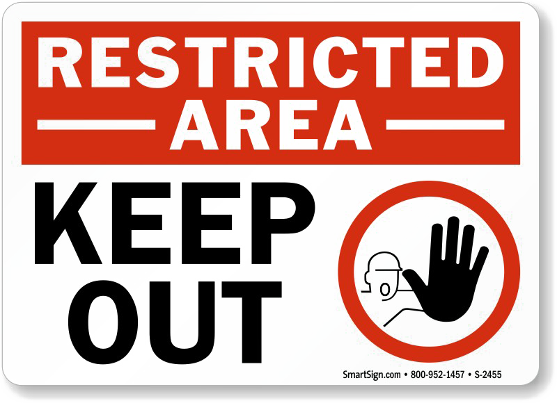 Keep Out Download Download HD PNG PNG Image