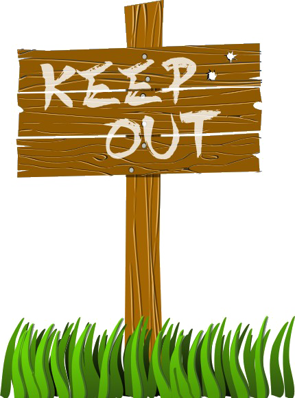 Keep Out HD Download Free Image PNG Image