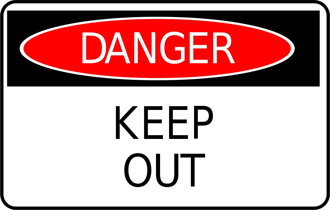Keep Out Image HD Image Free PNG PNG Image