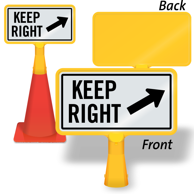 Keep Right Free Download PNG HQ PNG Image