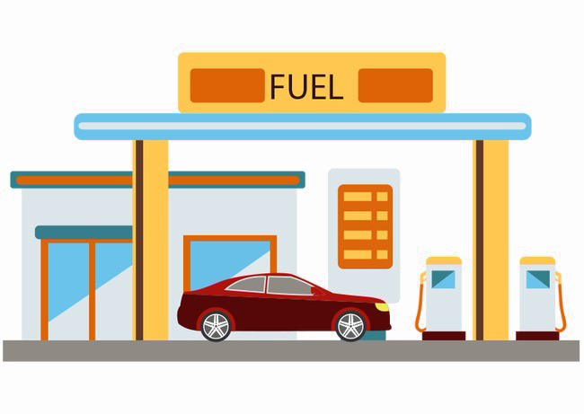 Gas Station HQ Image Free PNG PNG Image