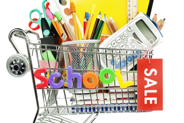 Back To School Shopping Picture PNG Image