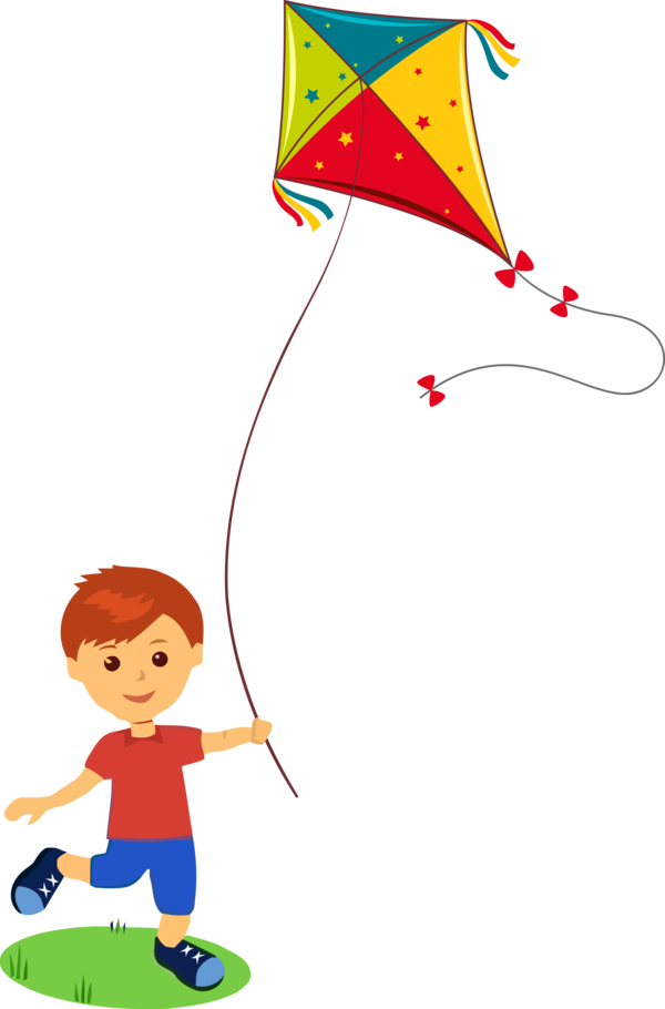 Makar Sankranti Kite Cartoon Line For Happy Decoration PNG Image