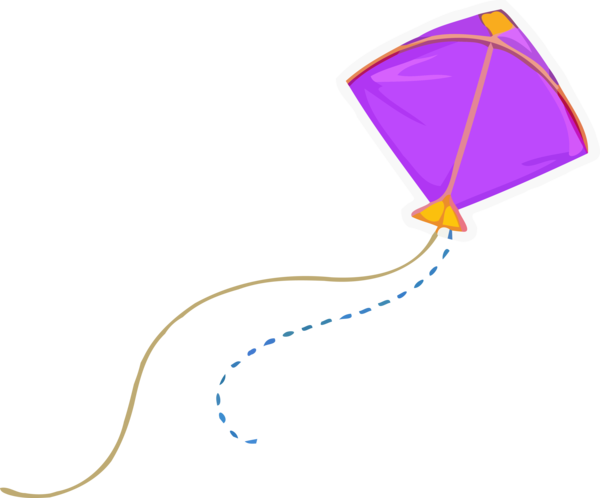 Makar Sankranti Kite Line For Happy Party 2020 PNG Image