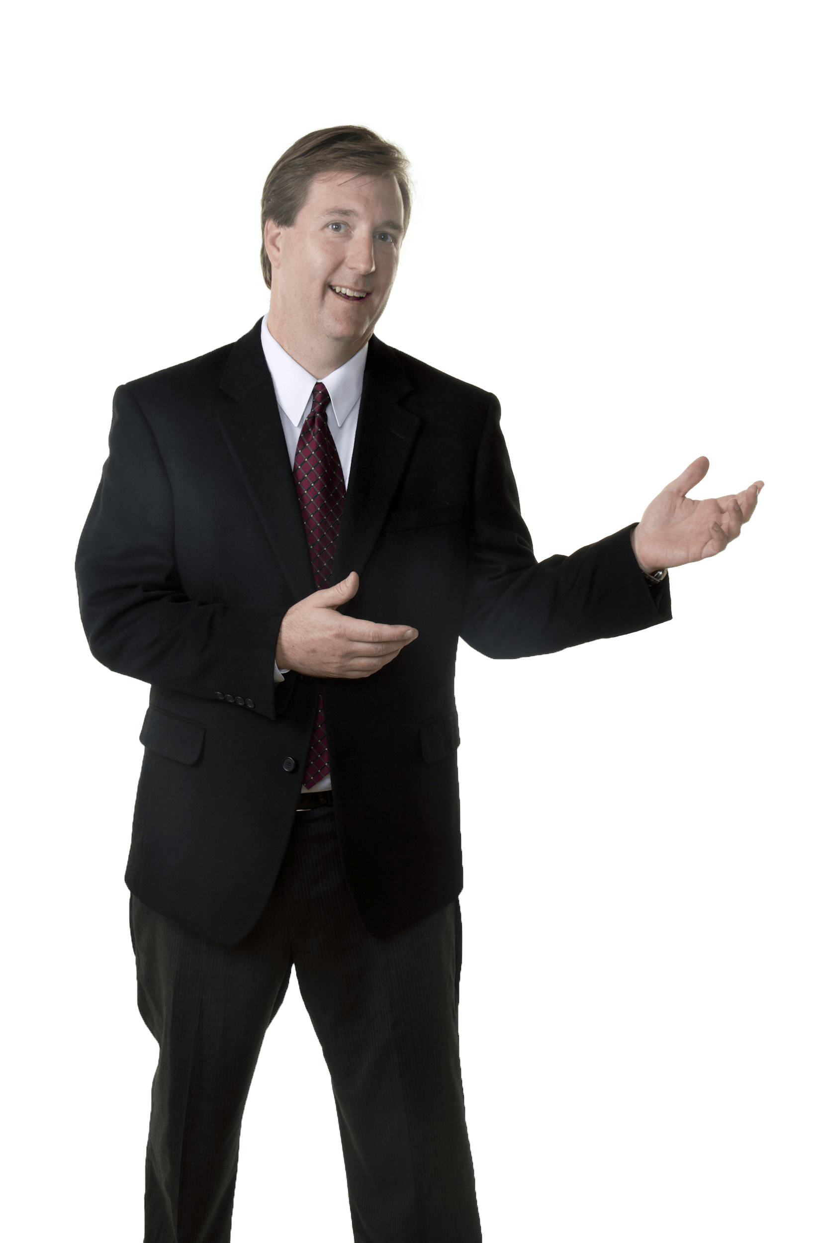 Standing Smiling Business Man PNG Download Free PNG Image