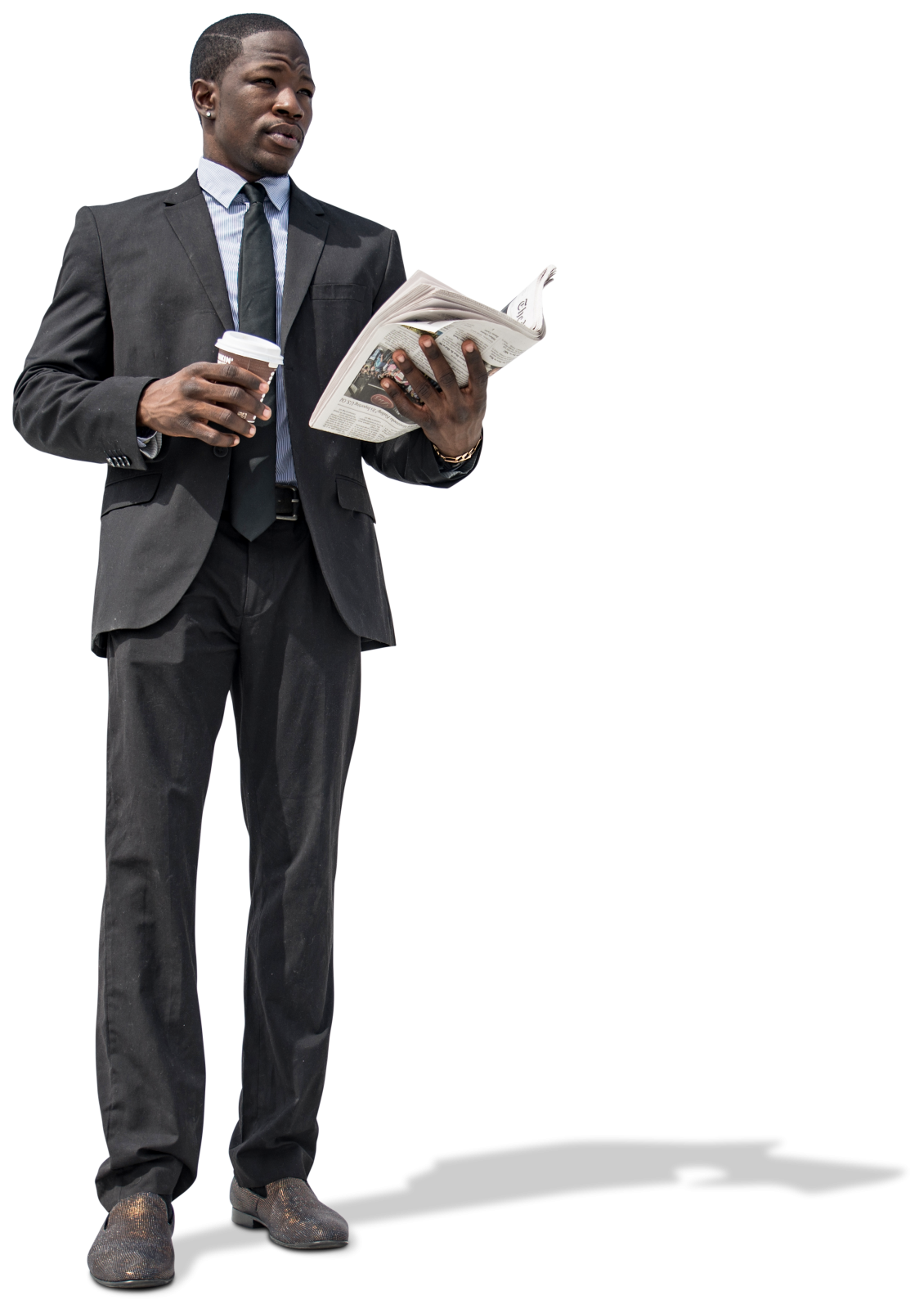 Standing Man Business Suit PNG Free Photo PNG Image