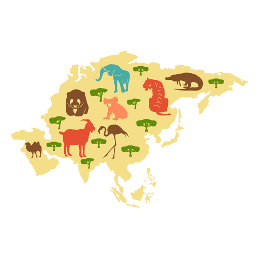 Map Asia Free Photo Transparent PNG Image