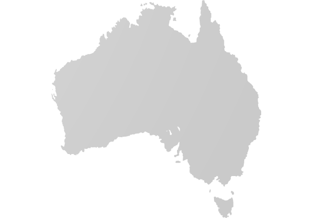 Australia Map Transparent PNG Image