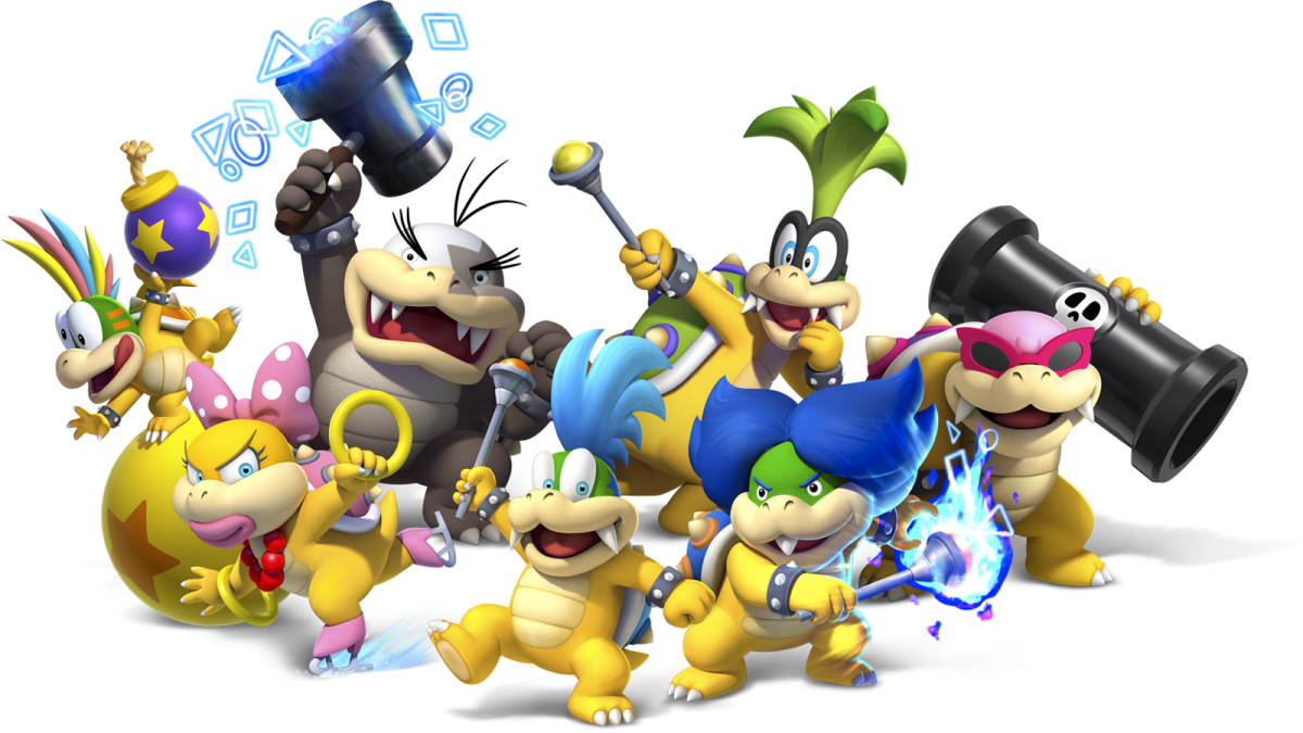 Mario Picture Super Bros Koopalings PNG Image