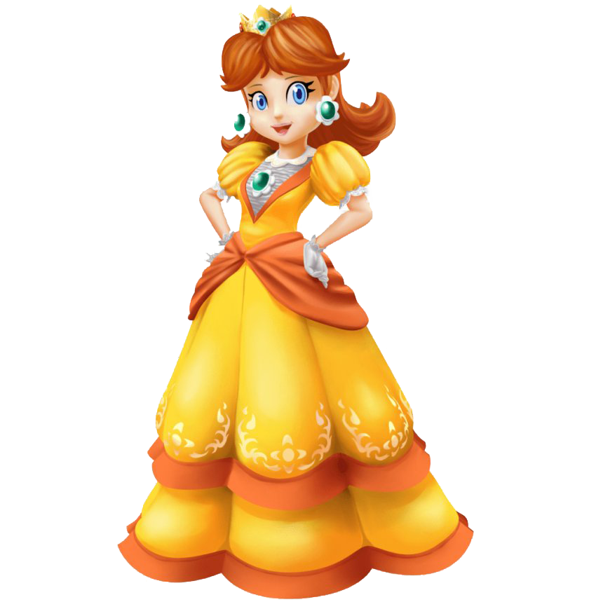Mario Super Princess Bros Daisy PNG Image