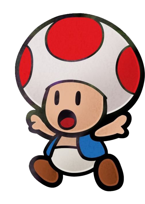 Toad Mario Super Bros Free PNG HQ PNG Image