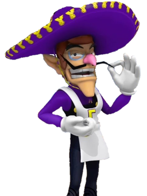 Toy Purple Mario Taco Super Odyssey PNG Image