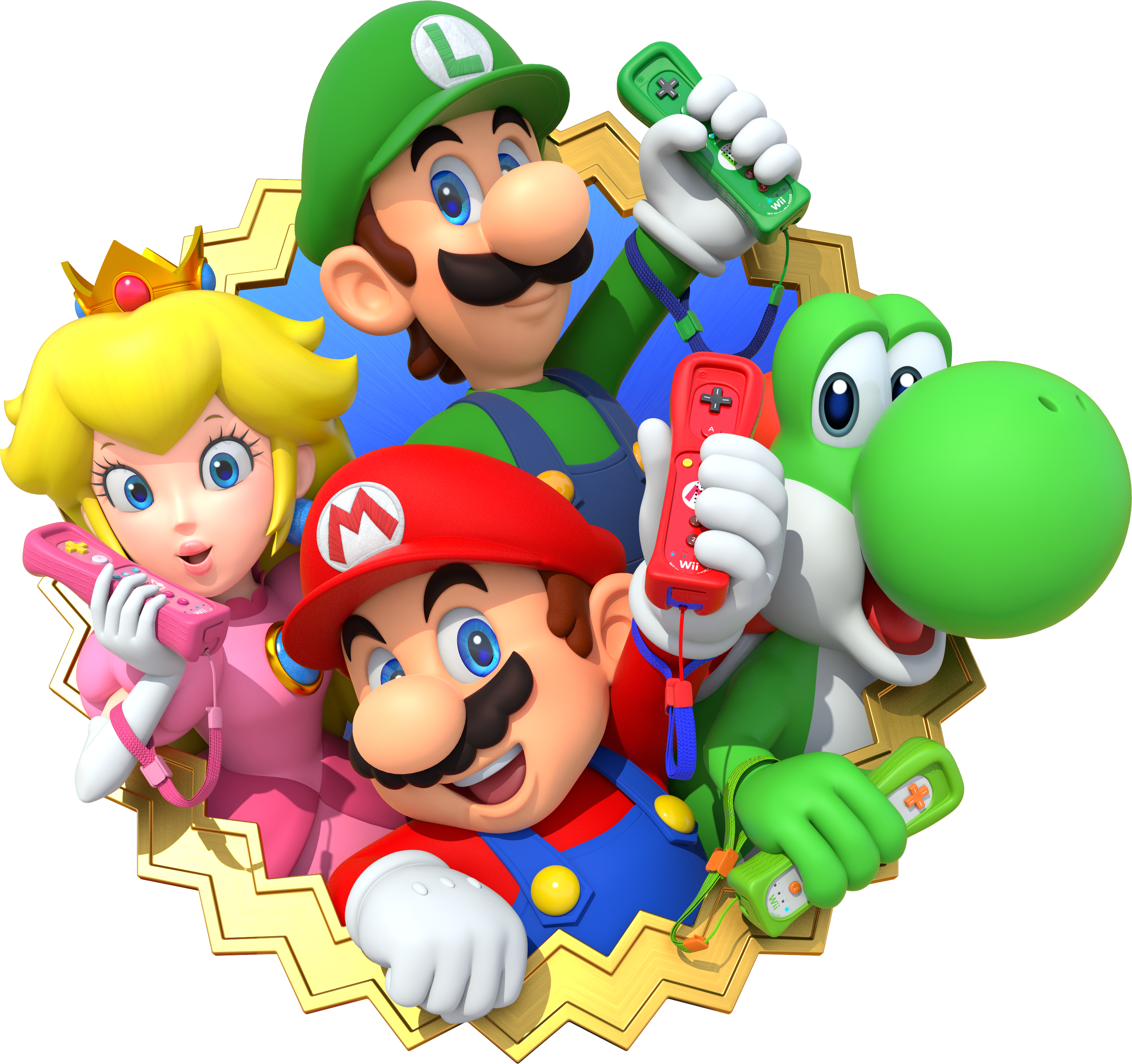 10 Toy Superstar Saga Bros Mario Stuffed PNG Image