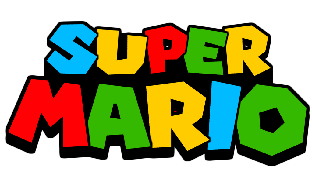 Yellow Mario Green Bros Logo Super PNG Image