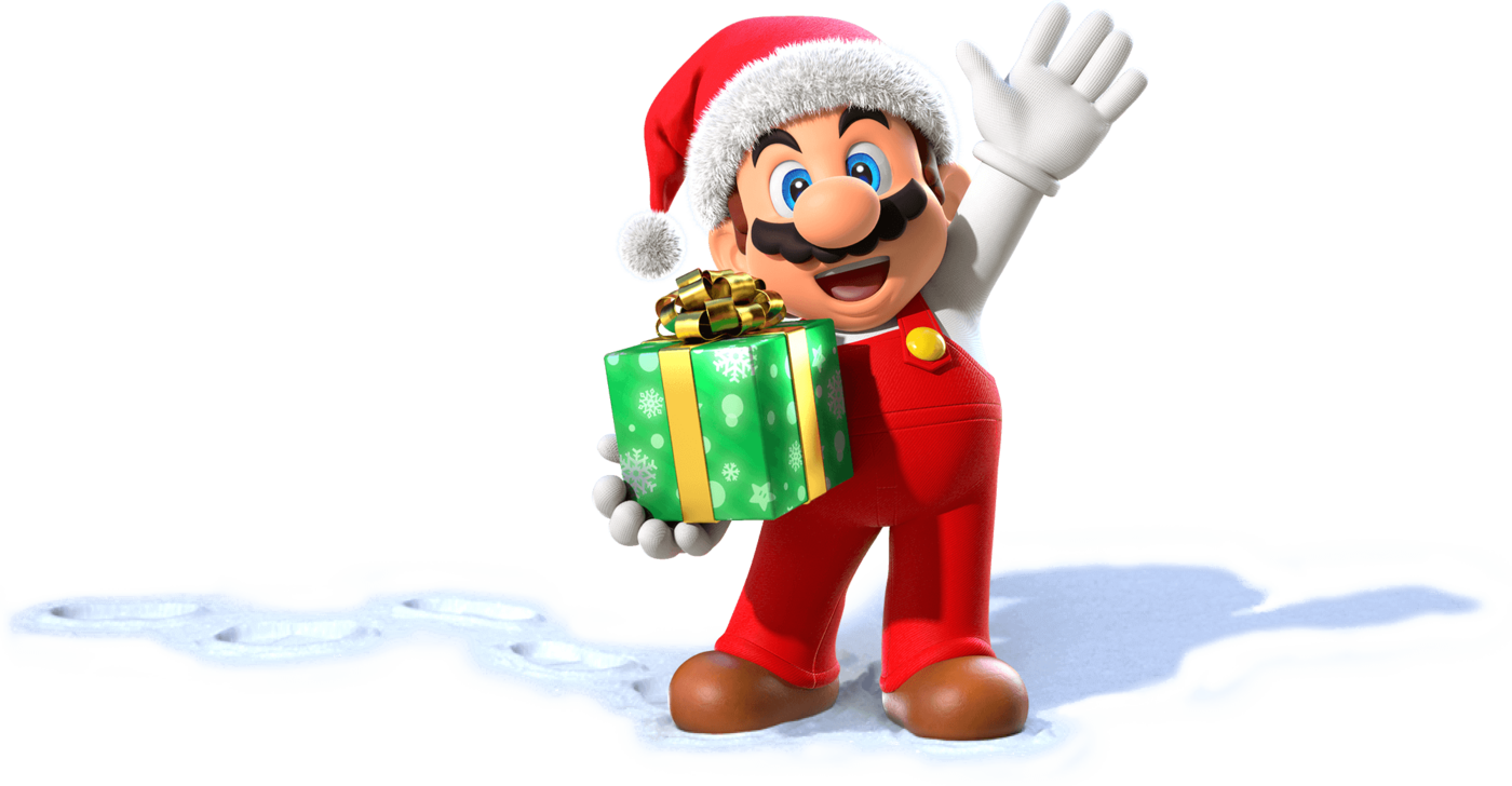 Toy Ornament Bros Christmas Mario Super Odyssey PNG Image
