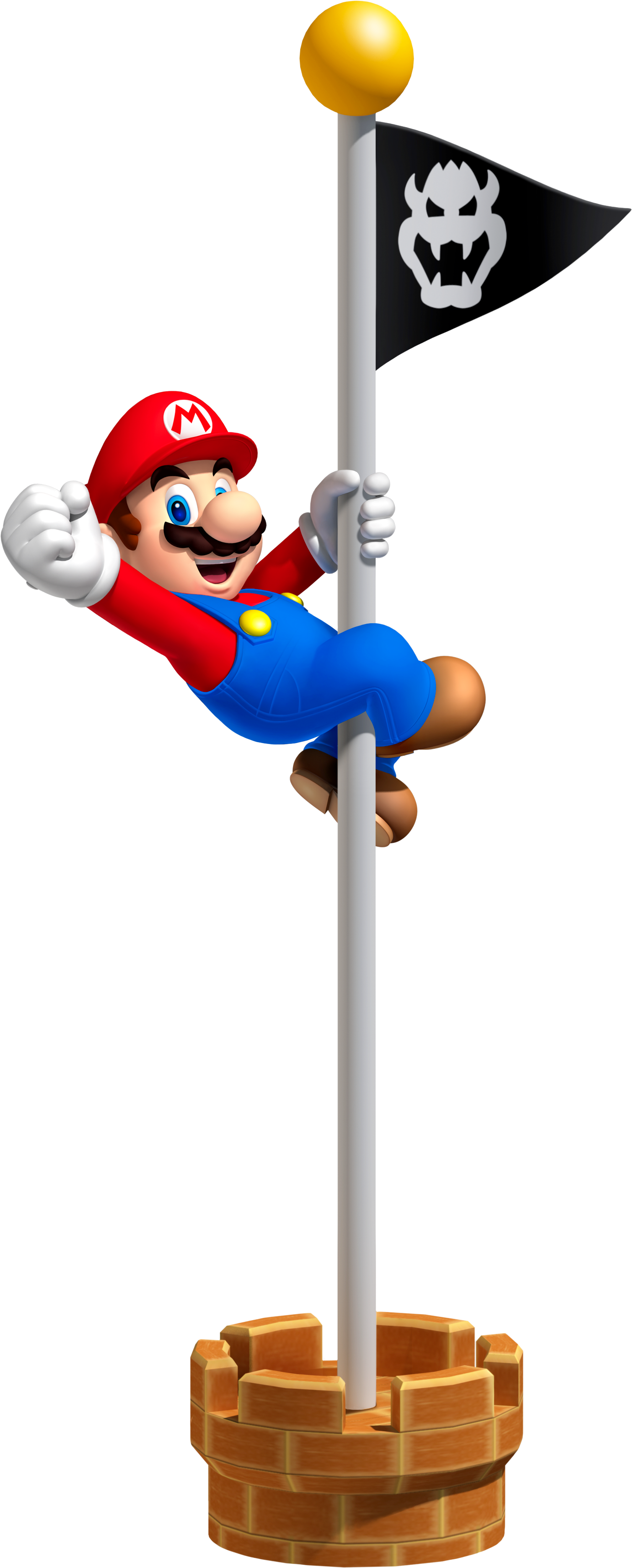 Land Bros Mario Toy Super 3D PNG Image