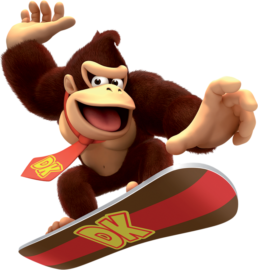 Sonic Donkey Country Olympic Kong Mario Games PNG Image